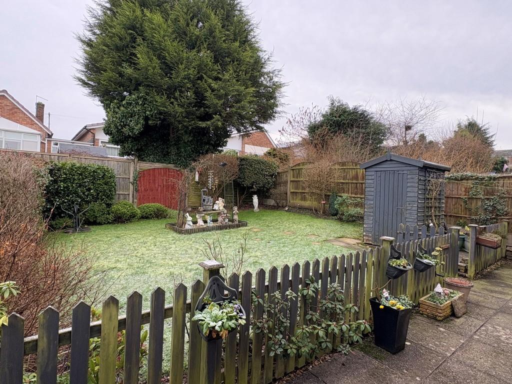 Rear garden