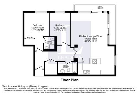 2 bedroom apartment to rent, Mistral, Ocean Village, Southampton