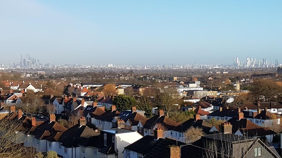 Lewis House view from rooftop terrace. Screenshot 