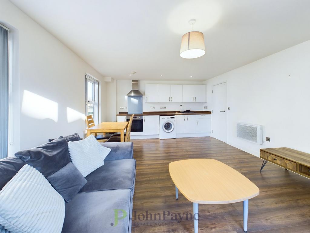 Living Into Kitchen