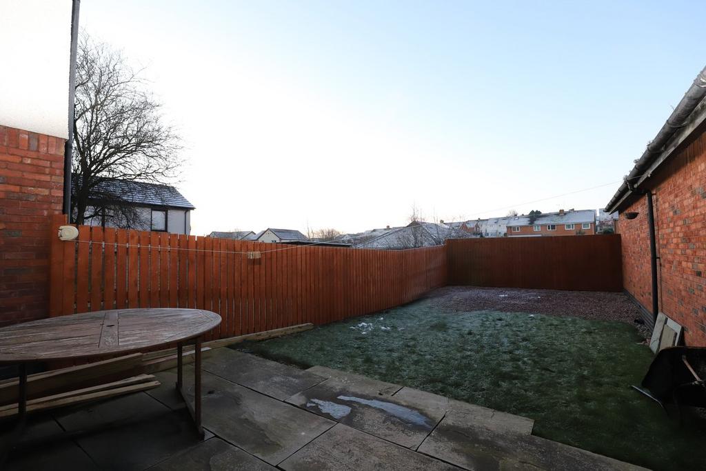 Rear garden