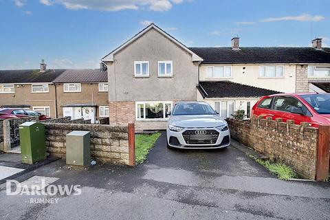 3 bedroom end of terrace house for sale, Croyde Avenue, Cardiff