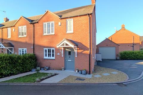 3 bedroom end of terrace house for sale, Old School Meadows, Marston Montgomery