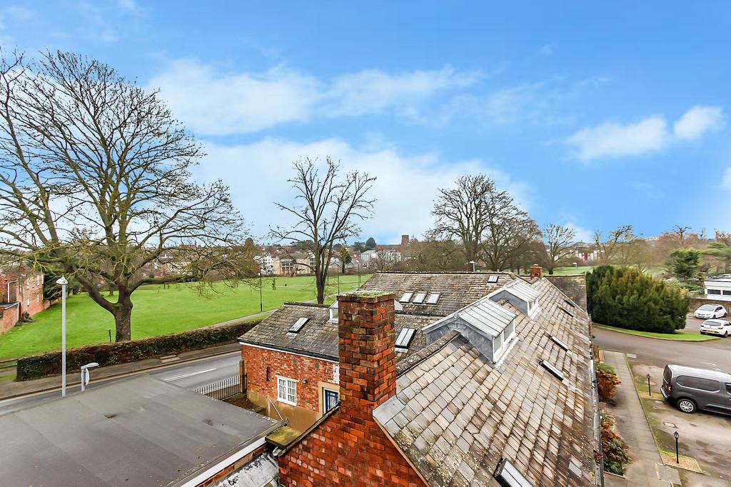 View across to Castle Fields