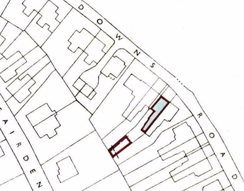 Title plan showing