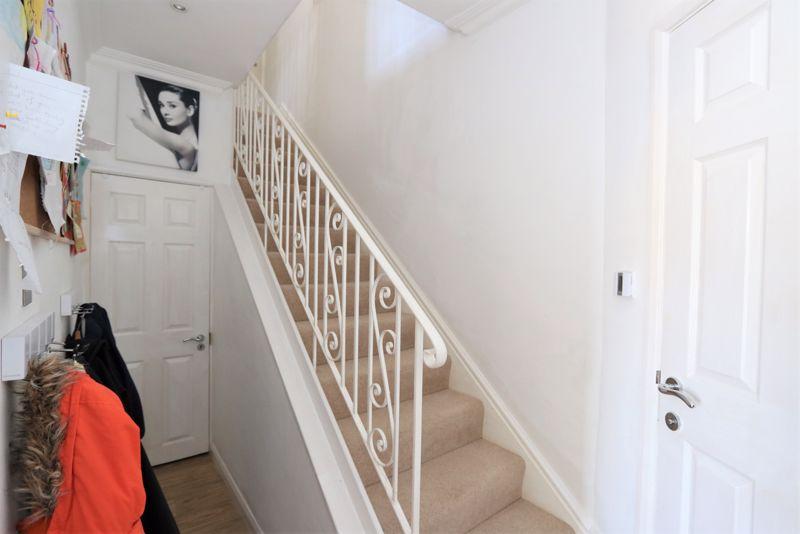 Stairs to first...