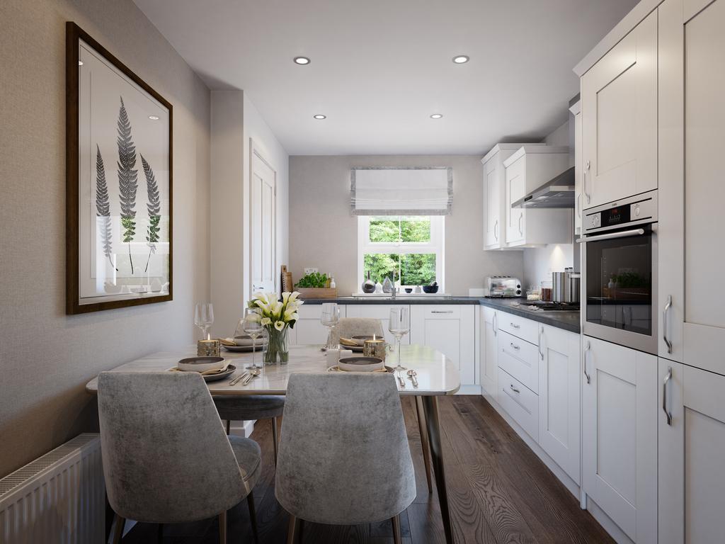 Bedale kitchen CGI