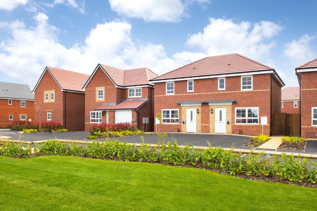 Exterior view of our 3 bed Ellerton and 4 bed...
