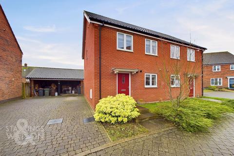 2 bedroom semi-detached house for sale, Lansdowne Drive, Poringland, Norwich