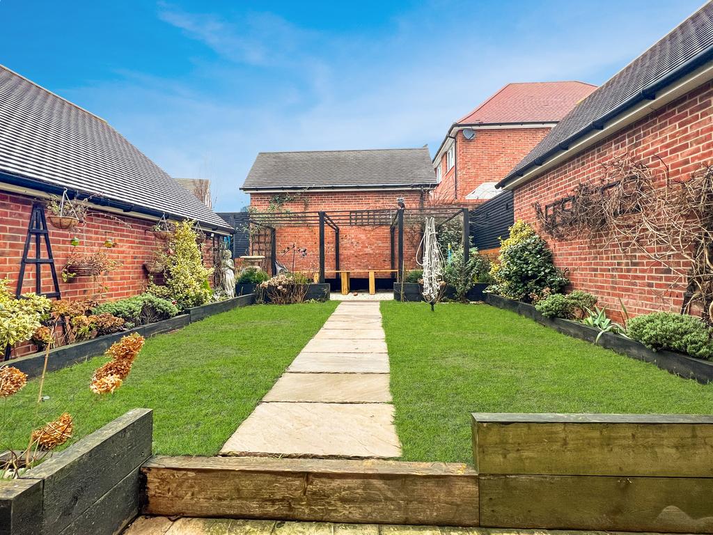 Landscaped Rear Garden