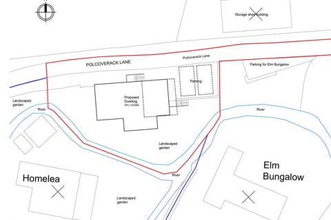 Plot for sale, Polcoverack Lane, Coverack TR12