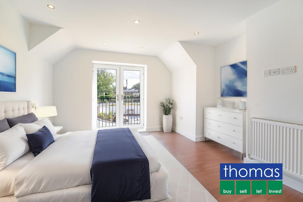 Master bedroom with ensuite