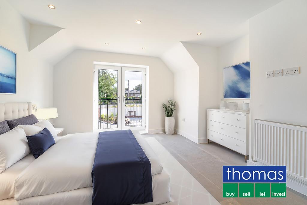 Master bedroom to ensuite