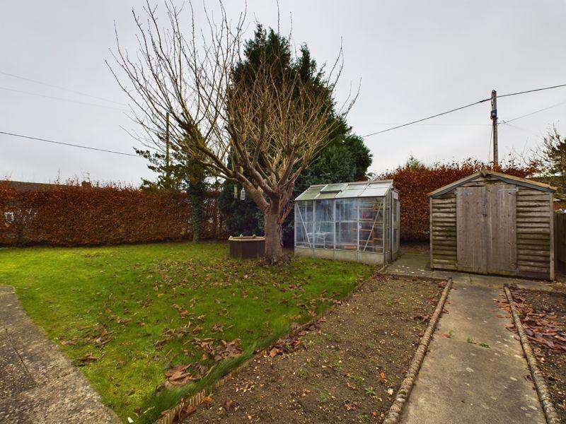 Rear garden