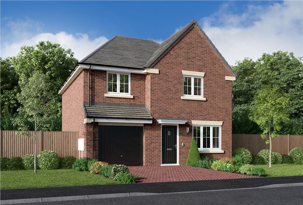 Plot 415, The Tollwood At Woodcross 4 Bed Detached House For Sale 