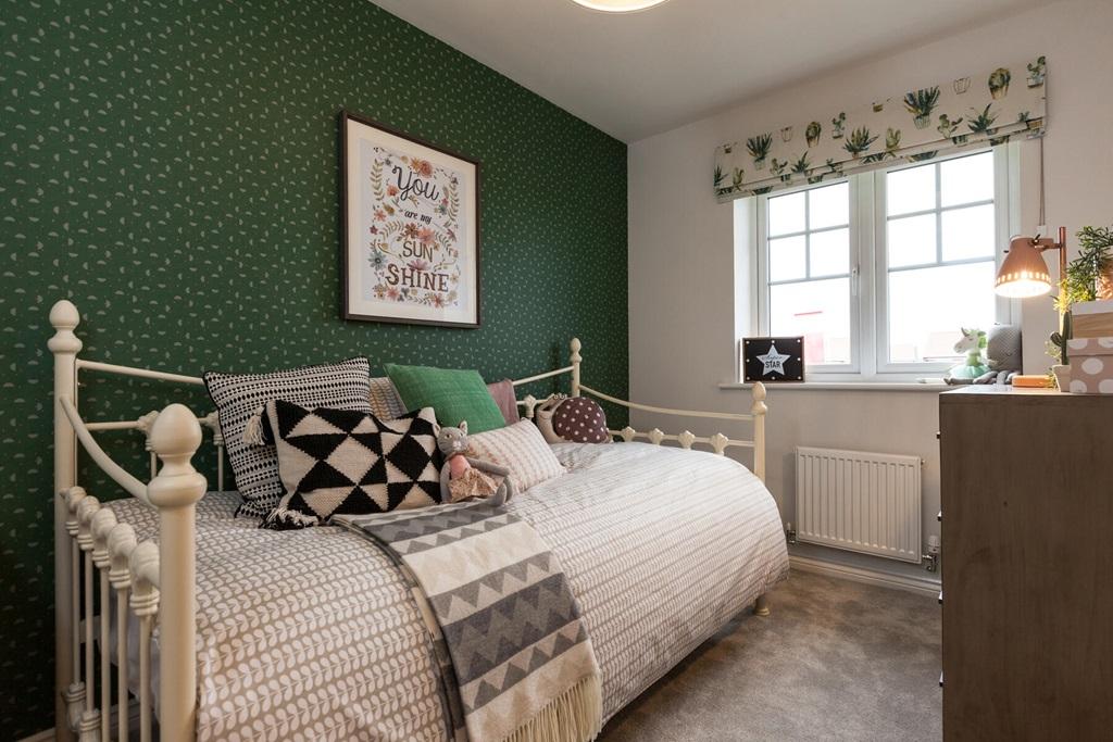 Adaptable space in the third bedroom