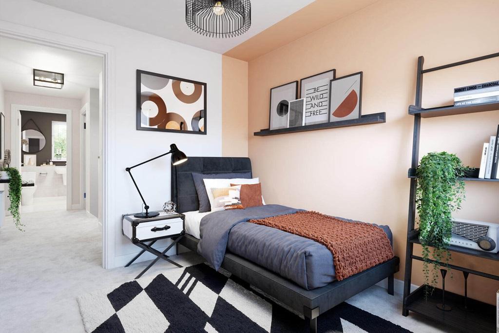 A third bedroom could also be used as a nursery...