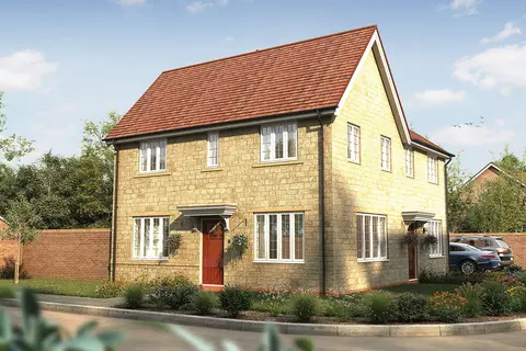 3 bedroom semi-detached house for sale, Plot 129, The Lyttleton at Somerton Mead, Maple Drive TA11