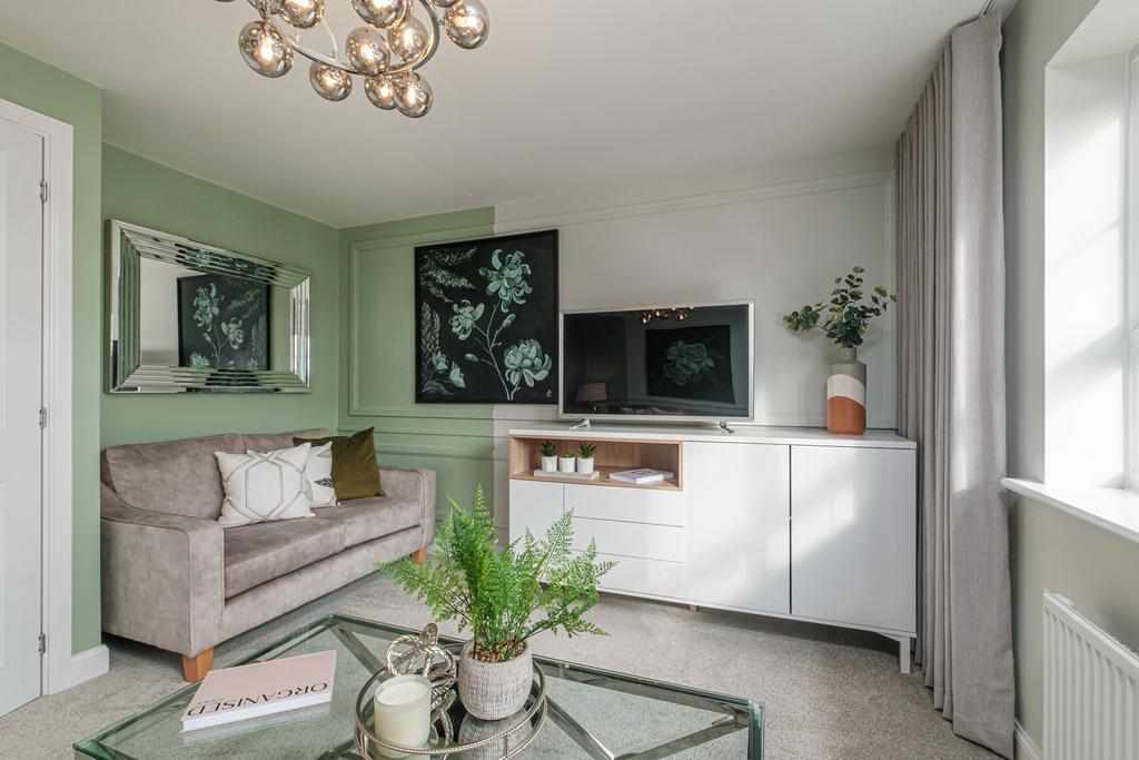 Interior view of the lounge in our 4 bed...