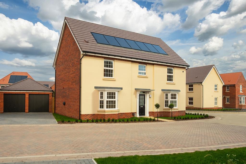 External of the 5 bedroom henley with double...