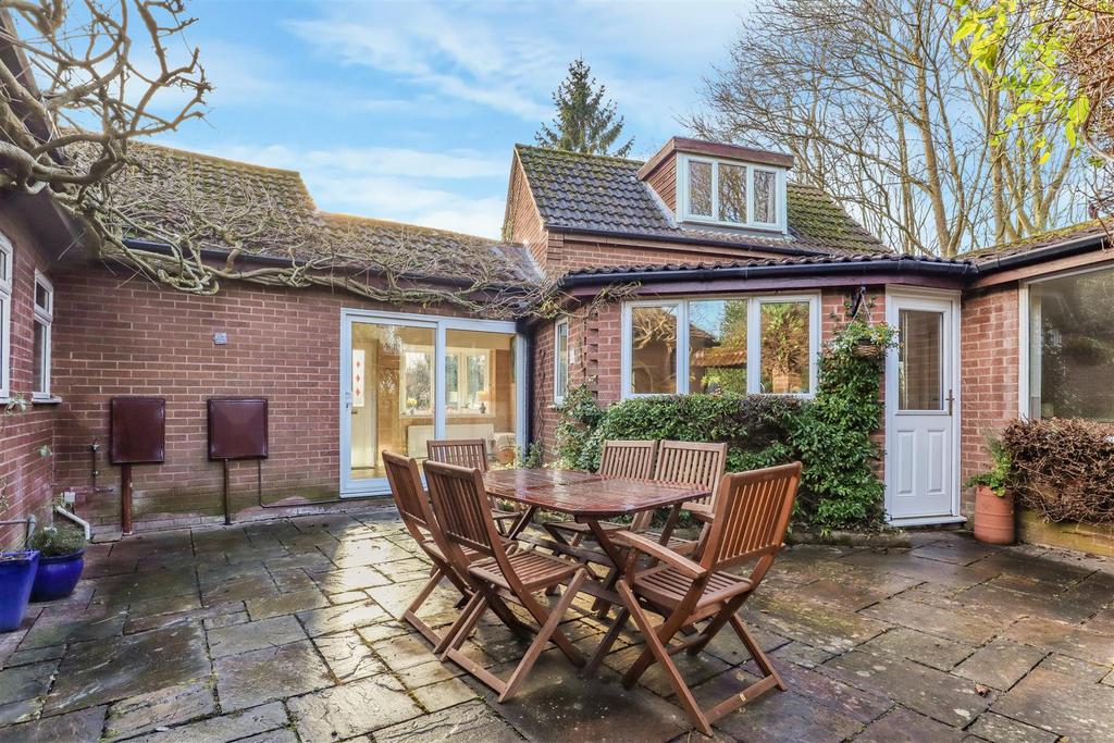Rear Sheltered Terrace