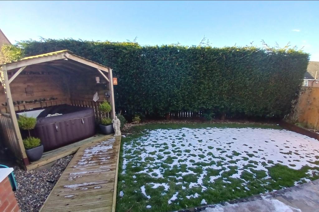 Rear garden