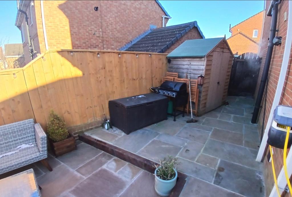 Rear garden