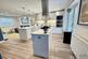 Open plan kitchen area