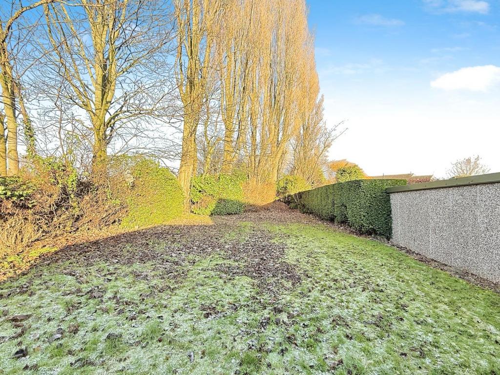 Rear garden