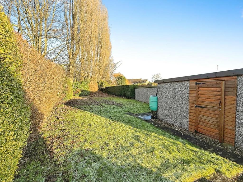 Rear garden