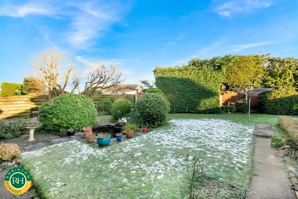 Rear gardens