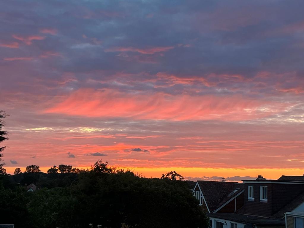 Evening View From Back Of The Property