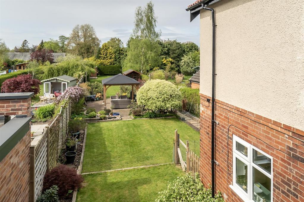 Views over the garden