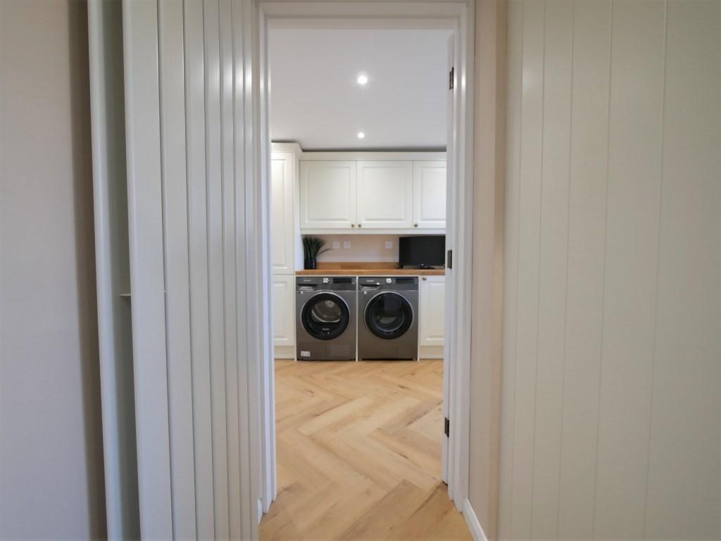 Utility through kitchen