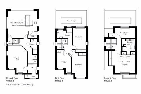 5 bedroom property with land for sale, Land At Rear Of 47 - 49 Maidstone Road, Paddock Wood,Kent, TN12 6DG