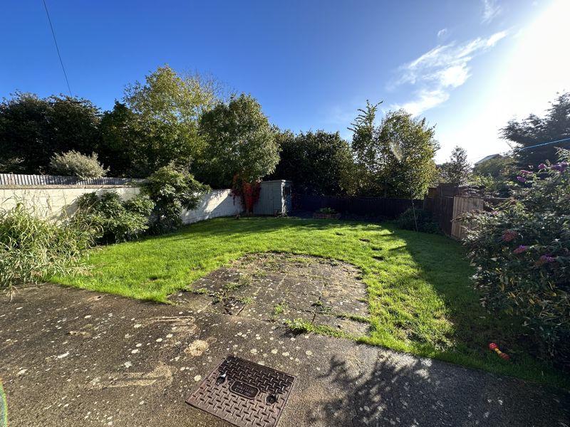Rear garden