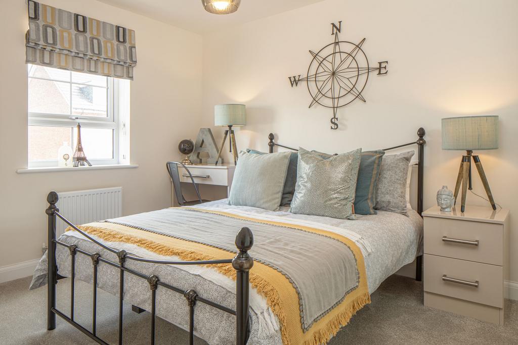 Further double bedroom in the Woodcote 4...