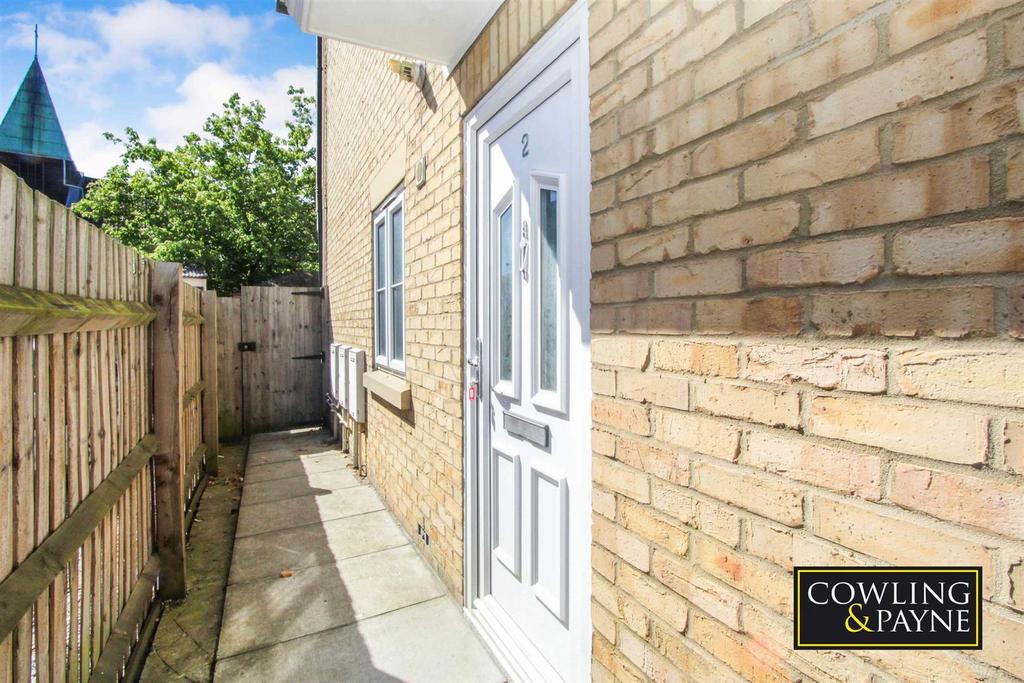 Private entrance 'front door'