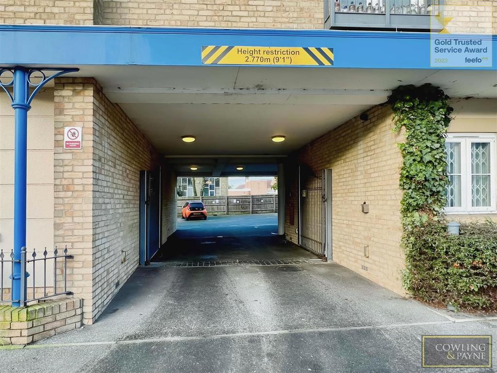 Entrance to car park