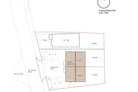 Plot for sale, St Peters Road, King's Lynn PE34