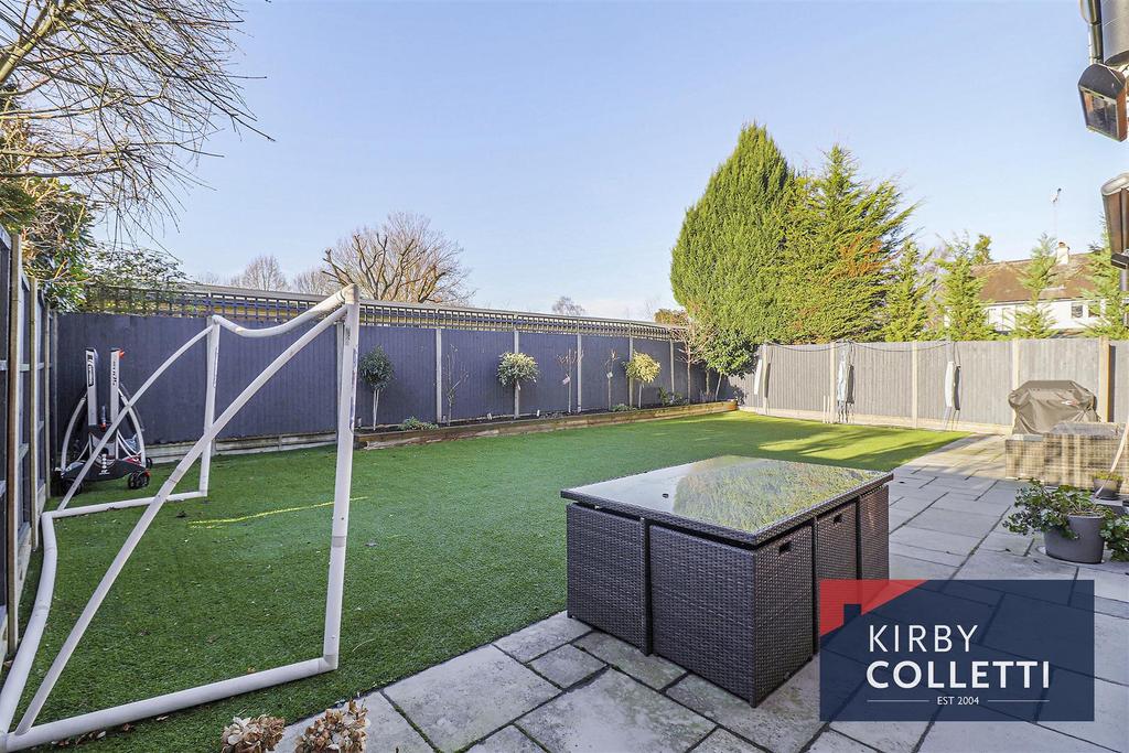 Rear garden