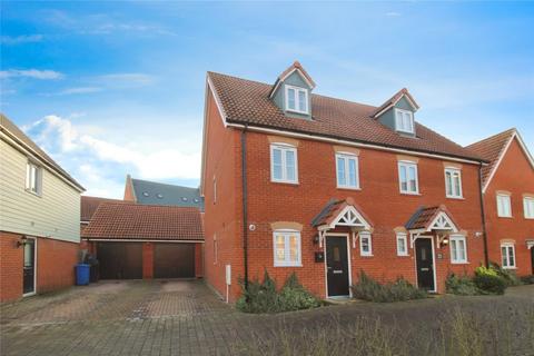 3 bedroom semi-detached house for sale, Blunden Close, Long Melford, Sudbury, Suffolk, CO10