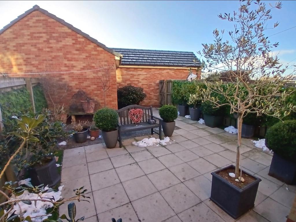 Rear garden