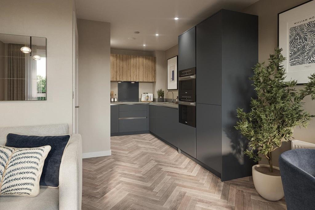 How your kitchen may look in the urban palette...