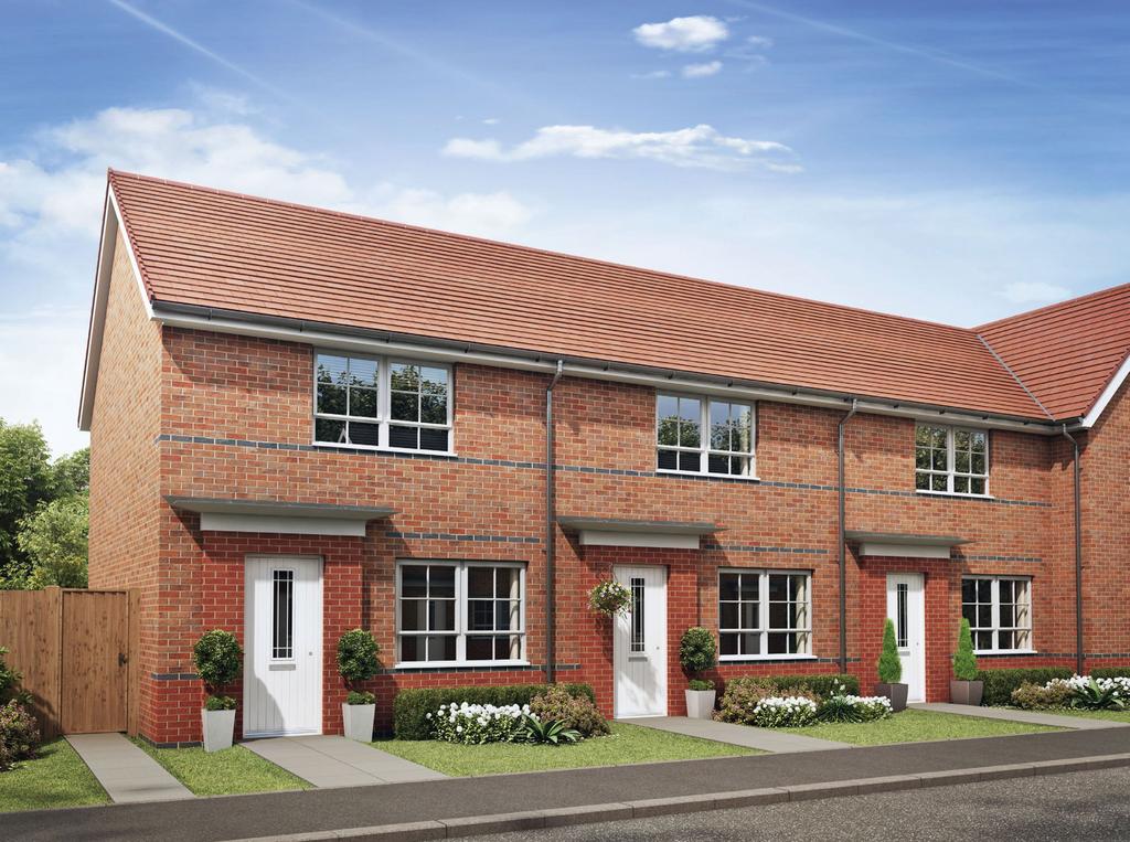 Roseberry Brick exterior CGI