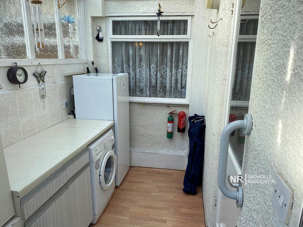 Lean-to Utility Area