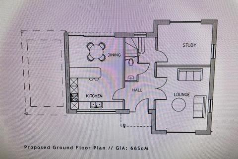 Plot for sale, East Way, Corfe Mullen