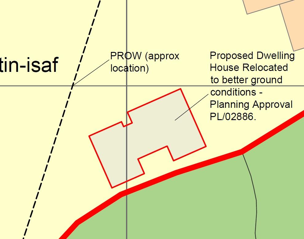 Planning permission for new home