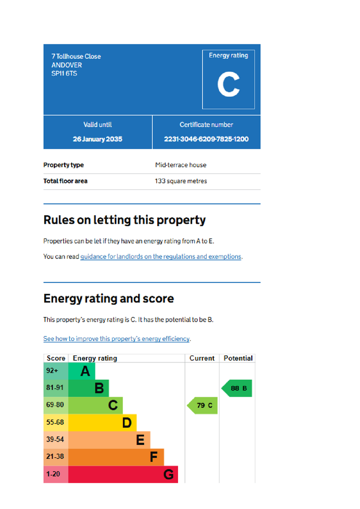 EPC Certificate