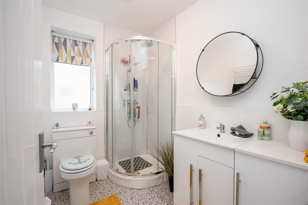 Downstairs shower room